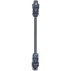 Wieland - cordon RST20i5 1m M/F 4² HO7RNF Noir