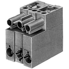 Wieland - répartiteur ST18i3 1E/3S haut Blanc