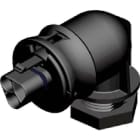 Wieland - embase RST20i3 coudé mâle M20 à vis Marron