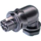 Wieland - embase RST20i5 coudé mâle à vis M20 Turquoise