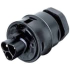 Wieland - embase RST20i3 mâle M20 à vis Marron