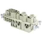 Wieland - bloc contacts fempow bus 3/3/6 hea ca ag-insert femelle