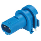 Wieland - connecteur mâle GST08i2 à souder bleu horizontal