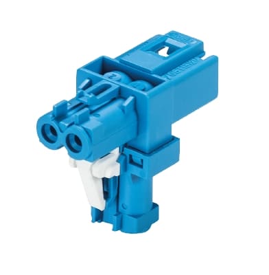 Wieland - répartiteur 1+2 GST15i2v 2p1t w bleu clair