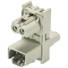 Wieland - répartiteur 1+2 GST15i2v 2p1h w gris clair