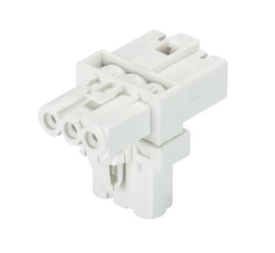 Wieland - répartiteur 1+2 GST15i3v 2p1t w blanc