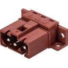 Wieland - connecteur GST15i3 mâle marron
