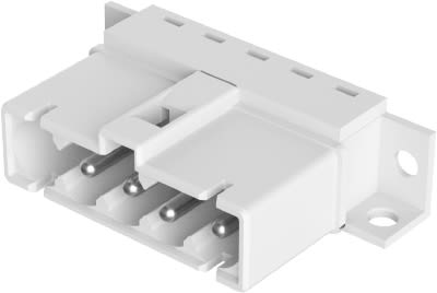 Wieland - connecteur GST15i4 mâle s1hb blanc