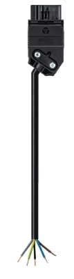 Wieland - cordon GST15i5 2m f/- 1,5² HO5Z1Z1f noir ss halogène (Eca)