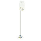 Wieland - cordon GST15i5 2m f/- 1,5² HO5Z1Z1f blanc ss halogène (Eca)