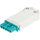 Wieland - connecteur GST15i5 femelle bleu turquoise