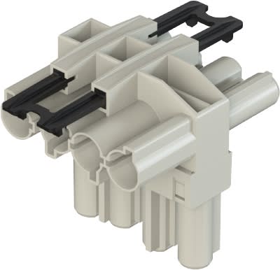 Wieland - répartiteur GST18i4 1E/2S en T Gris