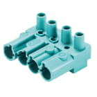 Wieland - connecteur GST18i4 mâle à vis Turquoise seul