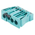 Wieland - Embase GST18i4 mâle à ressort Turquoise