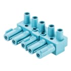 Wieland - connecteur GST18i5 femelle à vis Bleu pastel seul