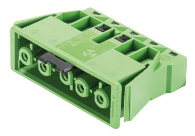 Wieland - embase GST18i5 femelle à ressort Vert