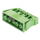 Wieland - embase GST18i5 femelle à ressort Vert