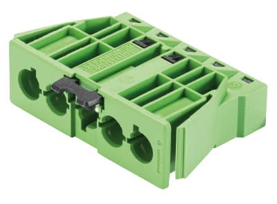 Wieland - embase GST18i5 mâle à ressort Vert
