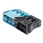 Wieland - embase GST18i6 femelle à ressort Noir/Bleu pastel