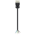 Wieland - cordon GST18i4 1m M/- 1,5² HO5VVF Gris (Eca)