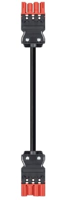 Wieland - Cordon GST18i4 3m M/F 1,5² HO5VVF Rouge tomate (Eca)