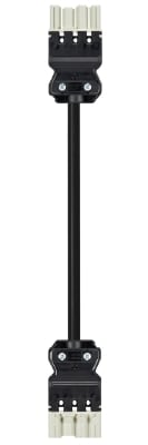 Wieland - Cordon GST18i4 3m M/F 1,5² HO5Z1Z1F Gris ss halogène (Eca)