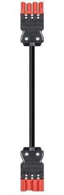 Wieland - Cordon GST18i4 5m M/F 1,5² HO5VVF Rouge tomate (Eca)