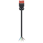 Wieland - cordon GST18i4 7m F/- 1,5² HO5VVF Rouge tomate (Eca)