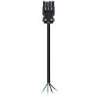 Wieland - cordon GST18i4 7m F/- 1,5² HO5Z1Z1F Noir ss halogène (Eca)