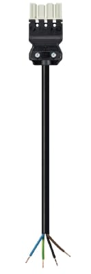 Wieland - cordon GST18i4 8m F/- 1,5² HO5VVF Gris (Eca)