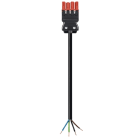 Wieland - cordon GST18i4 8m F/- 1,5² HO5Z1Z1F Noir ss halogène (Eca)