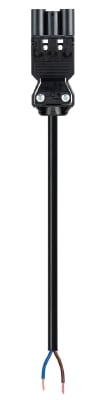 Wieland - Cordon GST18i2 0,3m M/- 0,75² HO5Z1Z1F Noir (Eca)