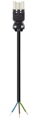 Wieland - cordon GST18i3 0,5m F/- 1,5² HO5VVF Gris (Eca)