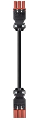 Wieland - cordon GST18i3 1m M/F 1,5² HO5VVF Marron (Eca)