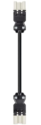 Wieland - cordon GST18i3 1m M/F 1,5² HO5Z1Z1F Gris ss halogène (Eca)