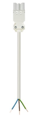 Wieland - cordon GST18i3 1,5m F/- 1,5² HO5VVF Blanc (Eca)