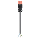 Wieland - cordon GST18i3 3m F/- 1,5² HO5VVF Rouge saumon (Eca)