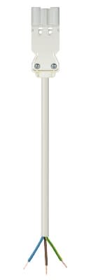 Wieland - cordon GST18i3 3,5m M/- 1,5² HO5VVF Blanc (Eca)