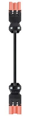 Wieland - cordon GST18i3 5m M/F 1,5² HO5V2V2F Rouge saumon 90°c (Eca)