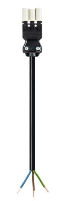 Wieland - cordon GST18i3 1m M/- 2,5² HO5VVF Gris (Eca)