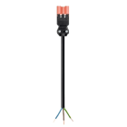 Wieland - cordon GST18i3 1m M/- 2,5² HO5VVF Rouge saumon (Eca)