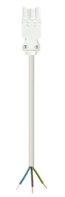 Wieland - cordon GST18i3 1,5m F/- 2,5² HO5Z1Z1F Blanc ss halogène (Eca)