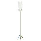 Wieland - cordon GST18i3 1,5m F/- 2,5² HO5Z1Z1F Blanc ss halogène (Eca)