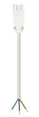 Wieland - cordon GST18i3 1,5m M/- 2,5² HO5Z1Z1F Blanc ss halogène (Eca)