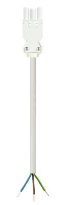 Wieland - cordon GST18i3 2m F/- 2,5² HO5VVF Blanc (Eca)