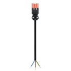 Wieland - cordon GST18i3 3m M/- 2,5² HO5Z1Z1F Rouge saumon ss halogène (Eca)