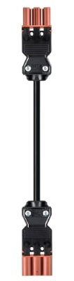 Wieland - cordon GST18i3 4m M/F 2,5² HO5VVF Marron (Eca)