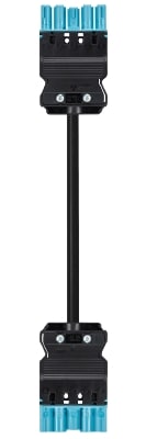 Wieland - cordon GST18i5 1,5m M/F 1,5² HO5VVF Bleu pastel (Eca)