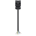 Wieland - cordon GST18i5 1,5m F/- 1,5² HO5VVF Noir (Eca)