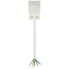 Wieland - cordon GST18i5 5m M/- 1,5² HO5Z1Z1F Blanc ss halogène (Eca)